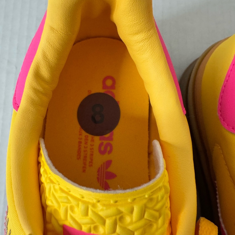 adidas Gazelle Bold Womens Sneaker Spark Lucid Pink Sz 8 NWT - Picture 13 of 14
